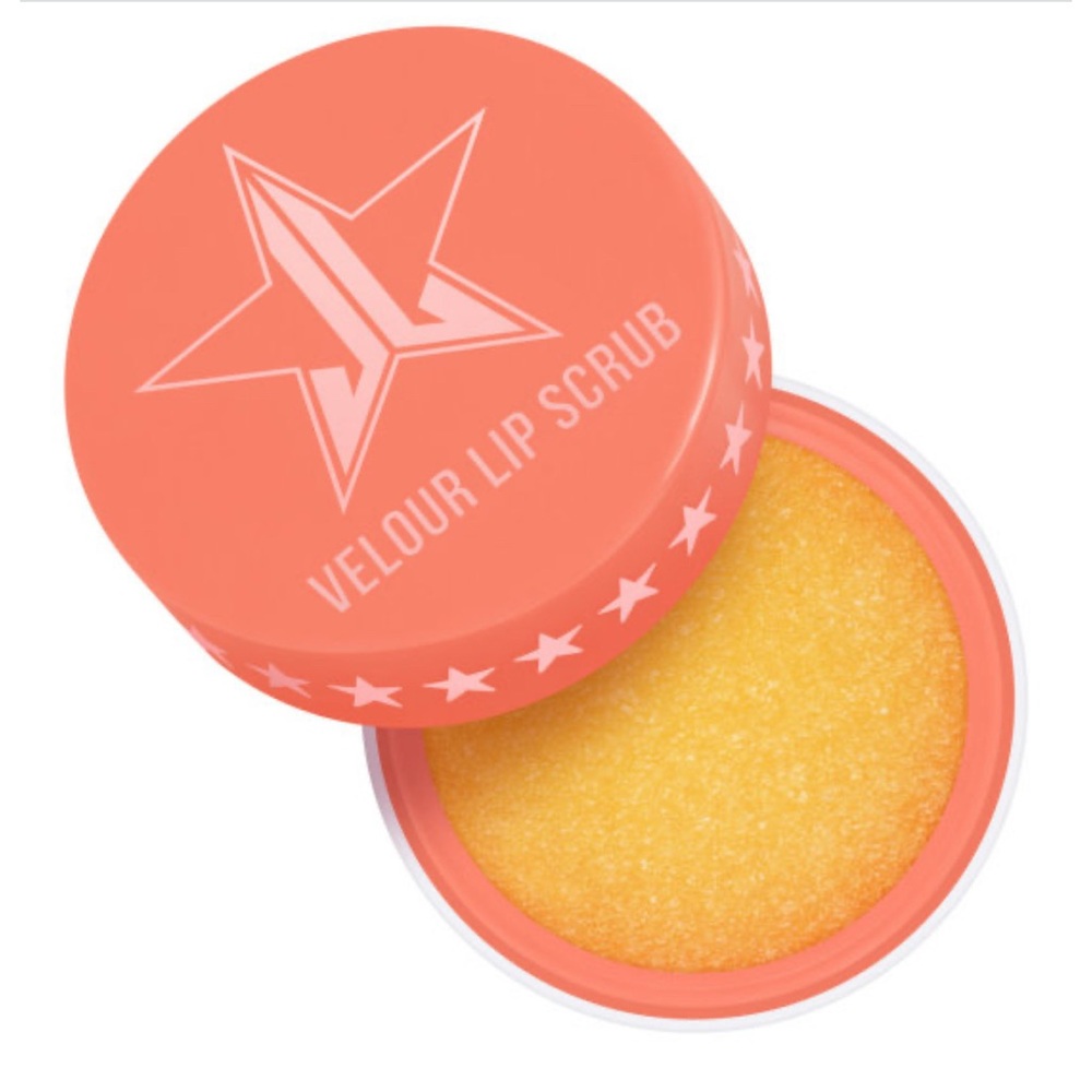 JEFFREE STAR COSMETICS-Velour Lip Scrub—Orange Gummy Bear. Lip mask